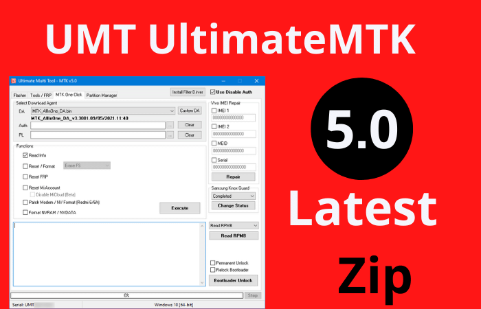 UMT UltimateMTK 5.0 Latest Setup Download [2022]