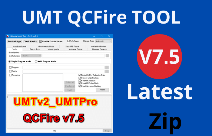 UMT QCFire V7.5 Latest Setup File Download