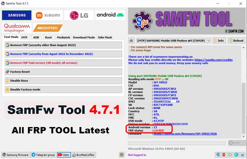 samfw tool 4.7.1