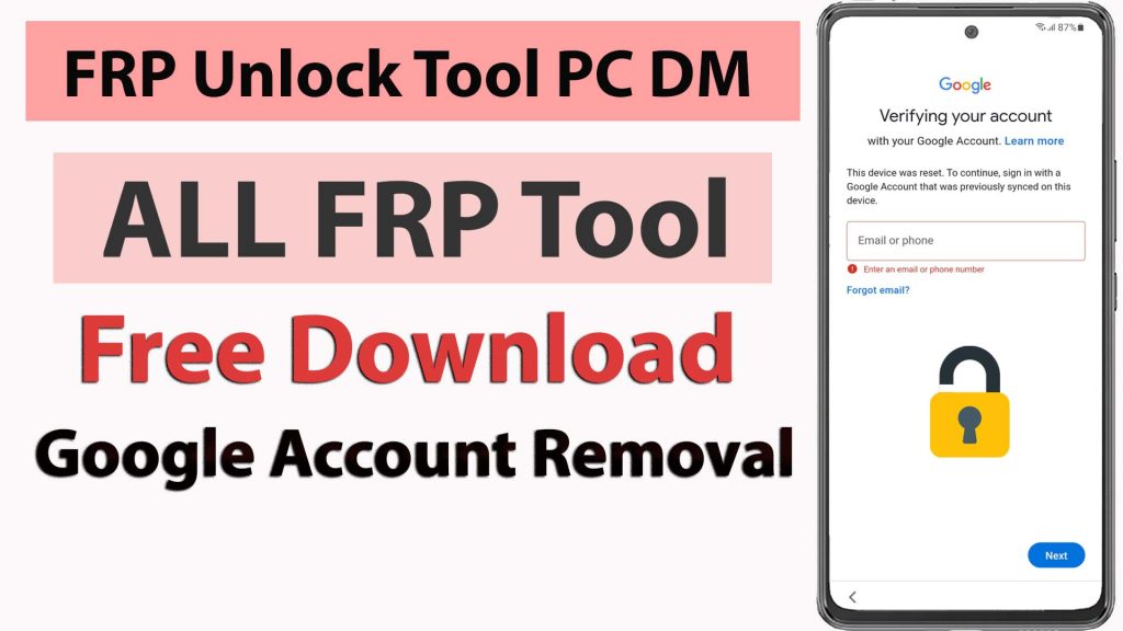 frp bypass tool-dm repair tech unlock tool dm